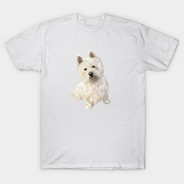 West Highland Terrier T-Shirt by Dogs Galore and More